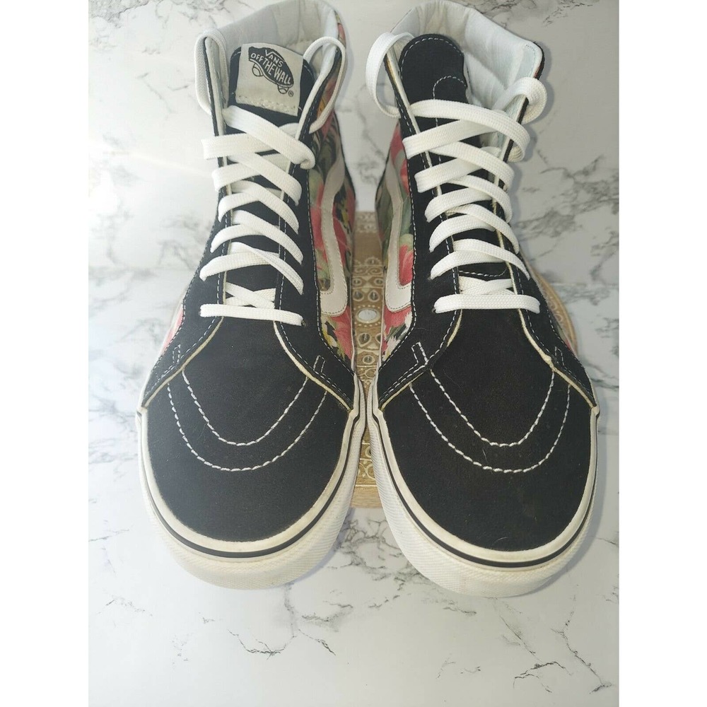 Vans Mens Sk8 Hi 721356 Canvas Lace Up Multicolor Skateboarding Shoes Size US 11 - Picture 5 of 11